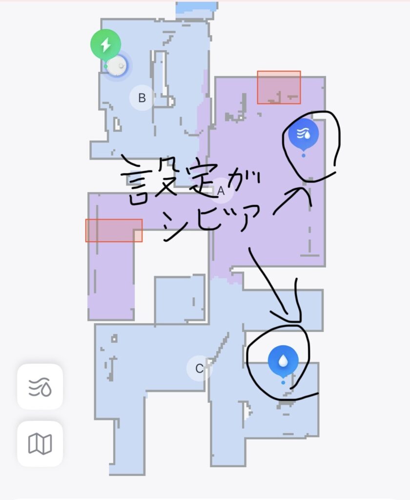 SWITC BOTマッピング画像