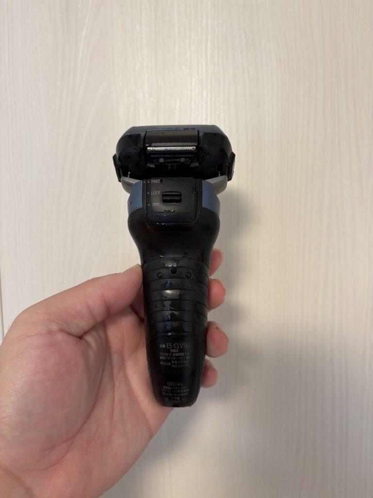 ラムダッシュ　５枚刃　背面