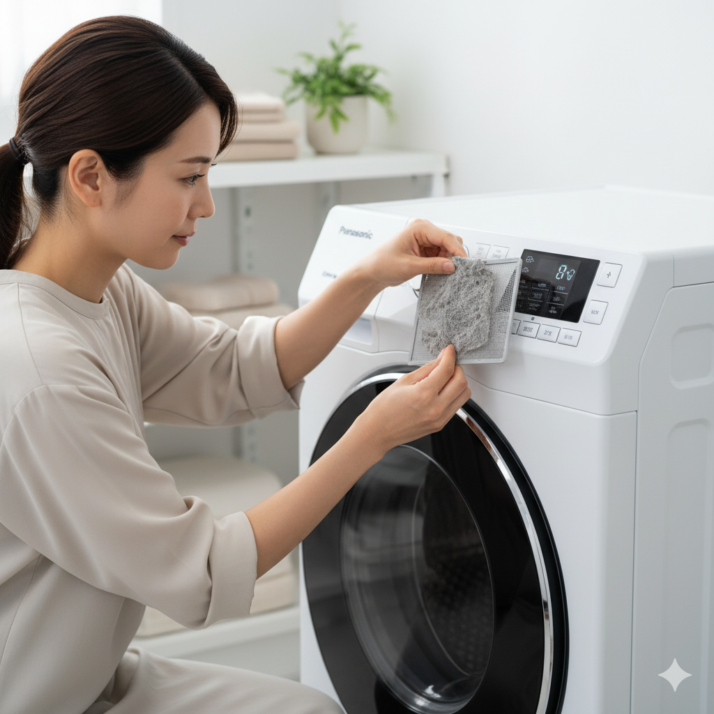 パナソニックドラム式洗濯機お手入れ