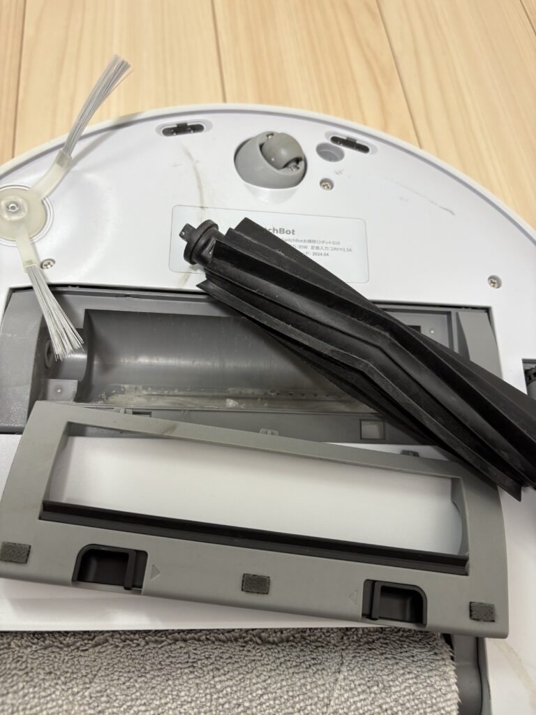 SwitchBot S10ゴムブラシ取り外し