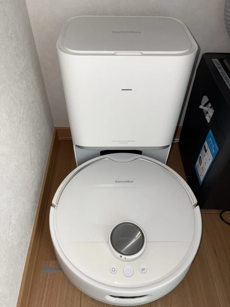 SwitchBot S10とゴミ収集ステーション