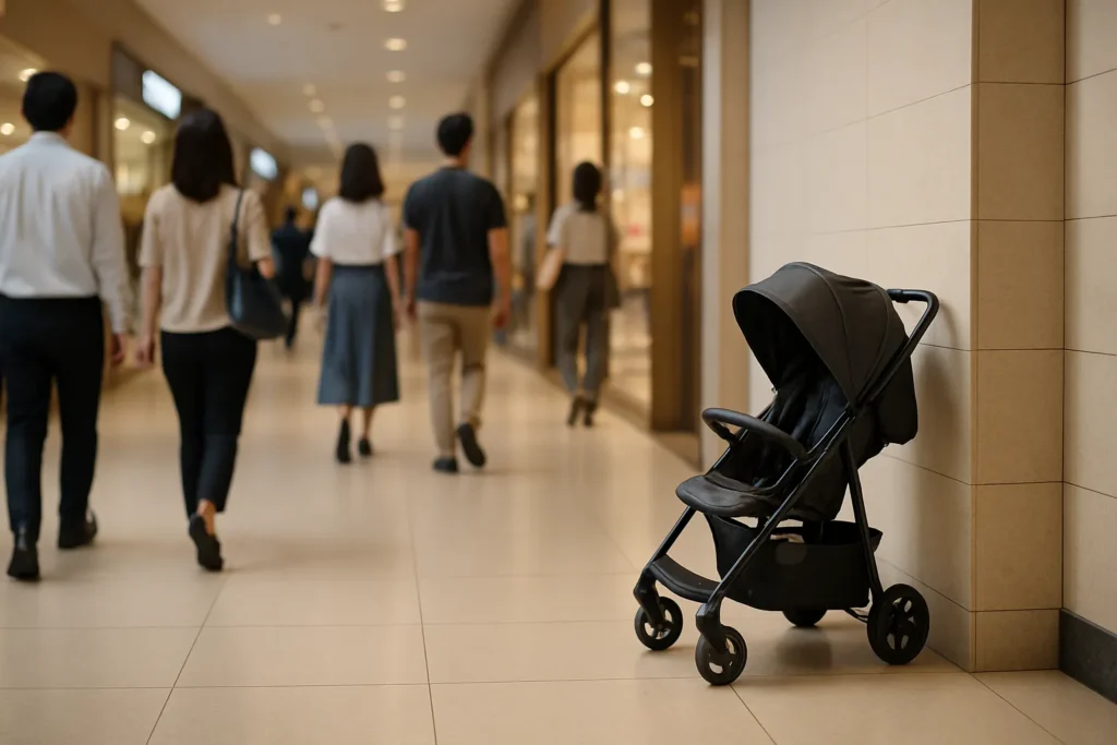 ベビーカー盗難　エアタグ対策